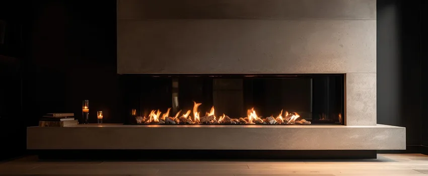 Gas Fireplace Ember Bed Design Services in Lino Lakes, Minnesota