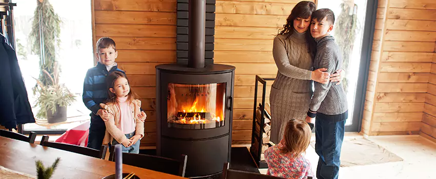 Morso Cast Iron Fireplace Insert Installation in Lino Lakes, Minnesota