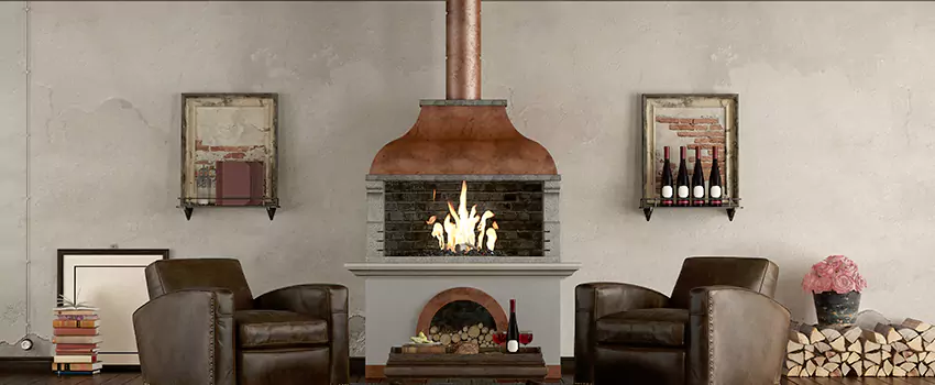 Thelin Hearth Products Providence Pellet Insert Fireplace Installation in Lino Lakes, MN