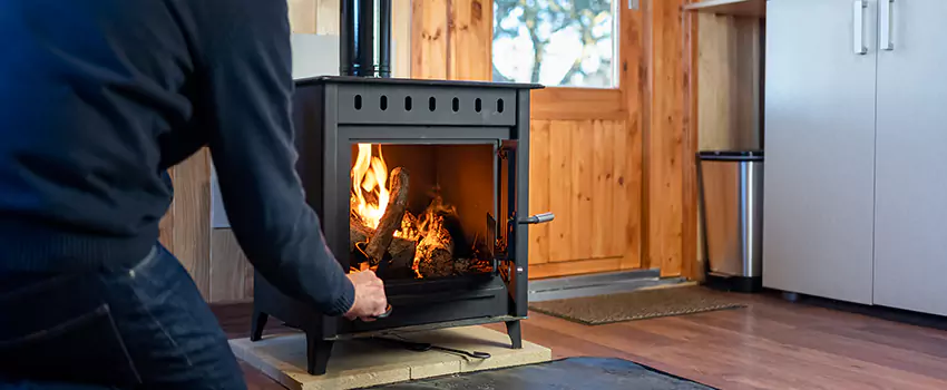 Open Hearth Wood Fireplace Installation in Lino Lakes, MN
