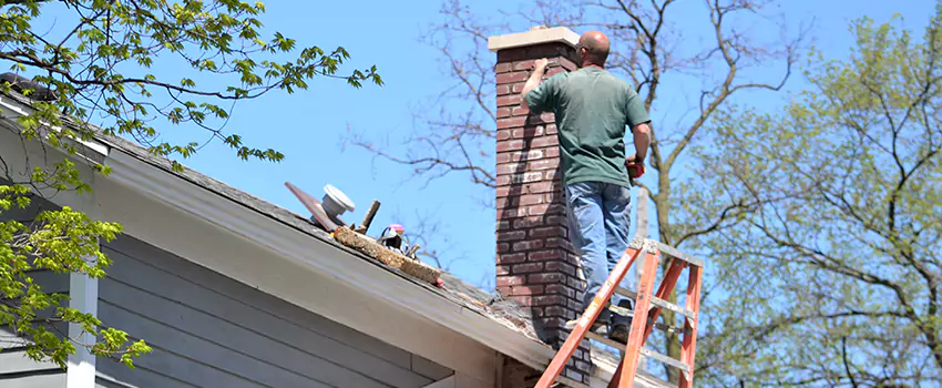 Vinyl and PVC Chimney Flashing Installation in Lino Lakes, MN