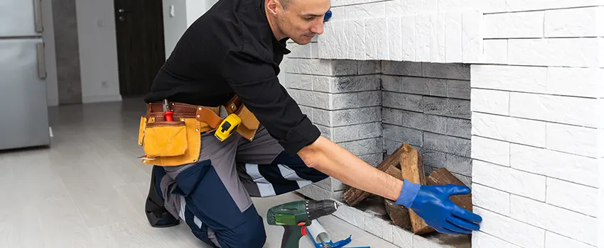 Fireplace Damaged Damper Frame Repair Services in Lino Lakes, Minnesota
