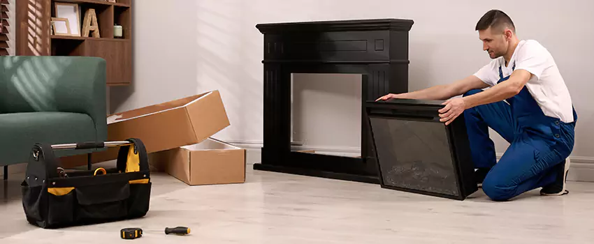 Old Rusted Metal Fireplace Repair And Replacement in Lino Lakes, MN